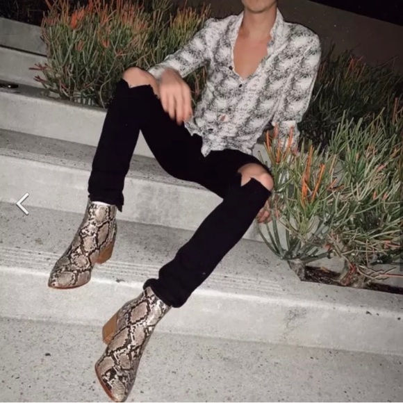 Chinese Laundry Snakeskin Boots - Picture 5 of 5